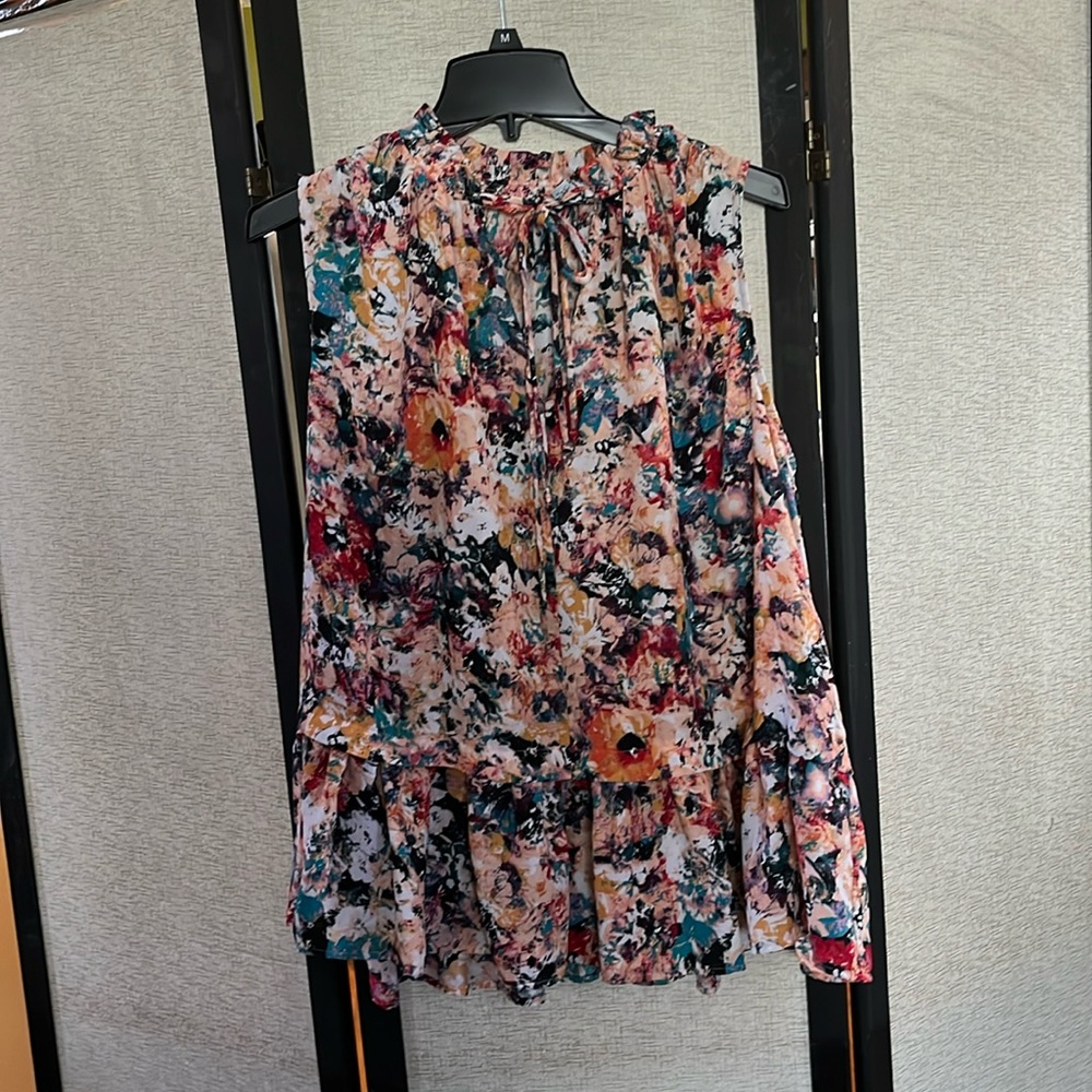 Women’s flowered blouse
